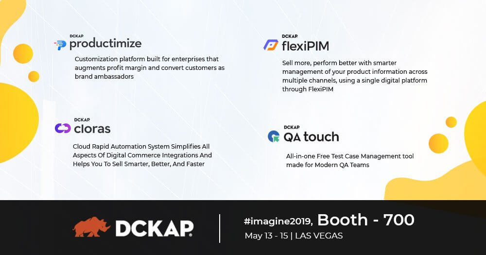 Magento Imagine 2019 - DCKAP products