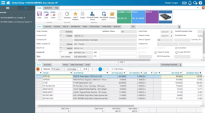 Order Entry Screen Azure Cloud P21