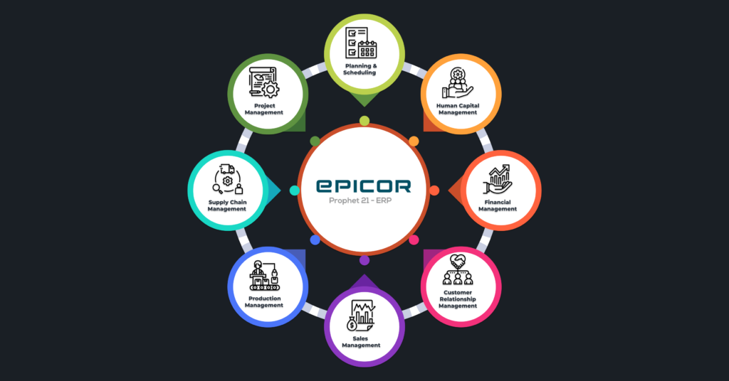 Epicor P21 features