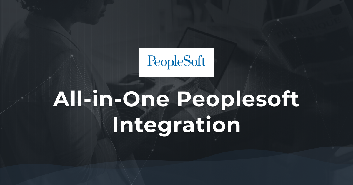 Oracle Peoplesoft Integration