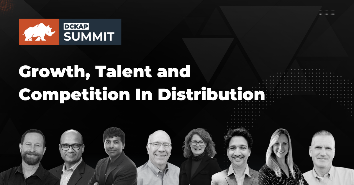 DCKAP Summit 2022 banner showing speakers and Growth, Talent and Competition in Distribution