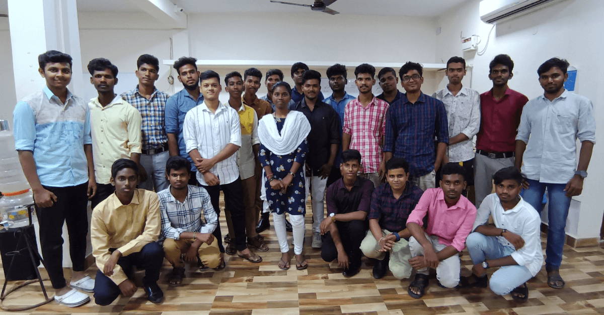 DCKAP Palli: Students from Batch 1