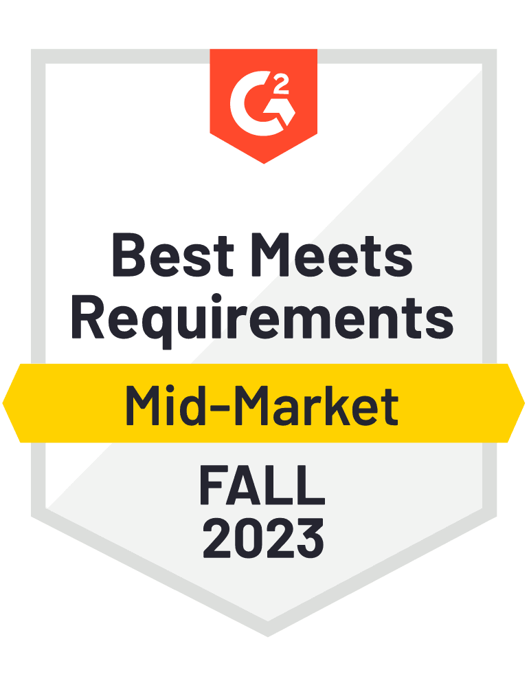 Best meets requirements