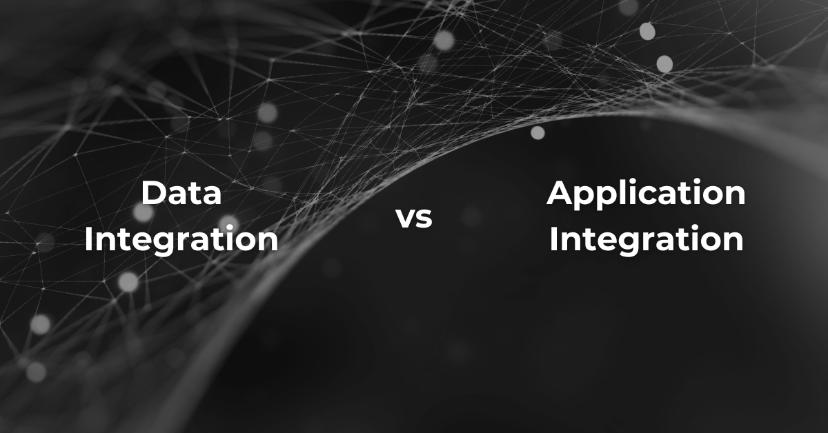 Data Integration vs Application Integration