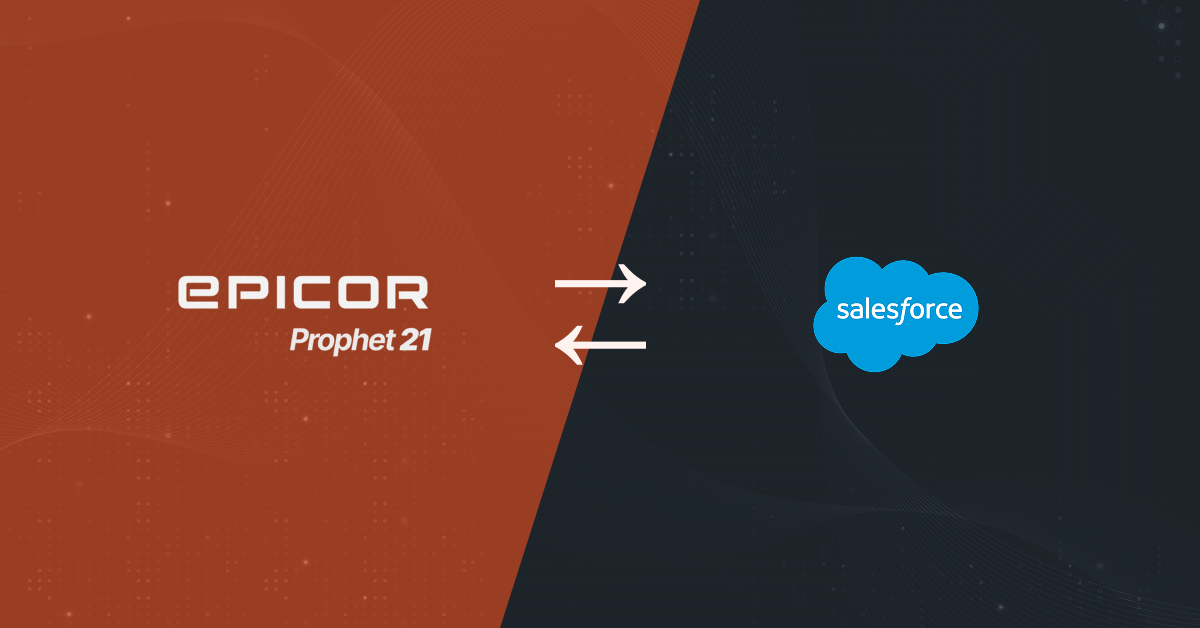 Epicor P21 Salesforce Integration blog banner