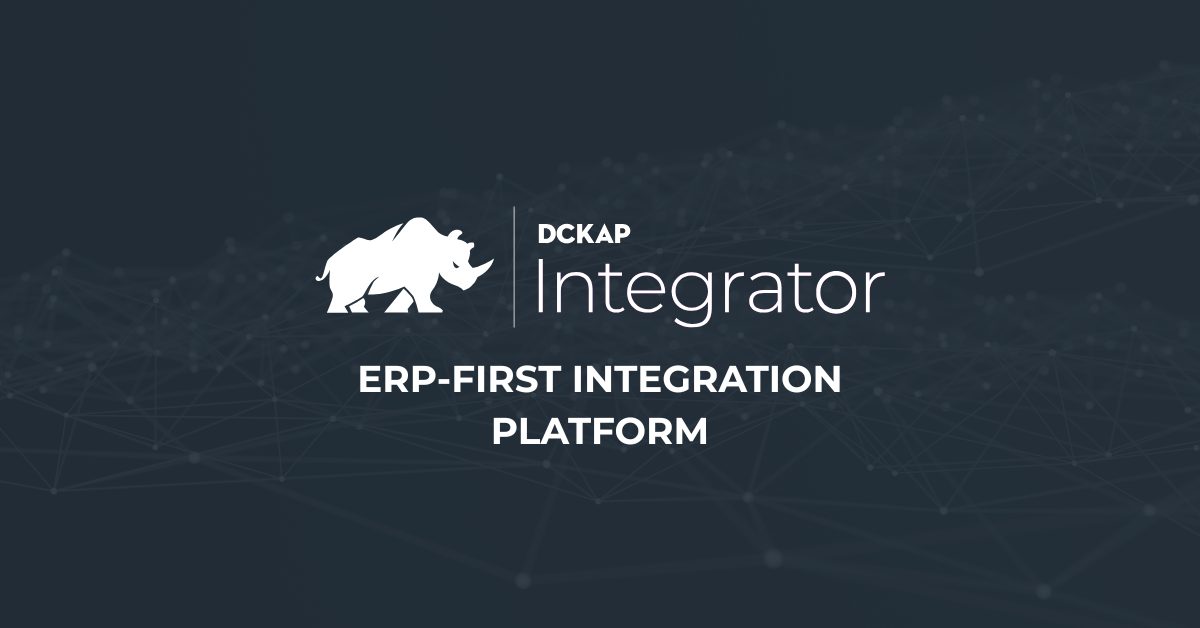 DCKAP Integrator ERP-First Integration Platform