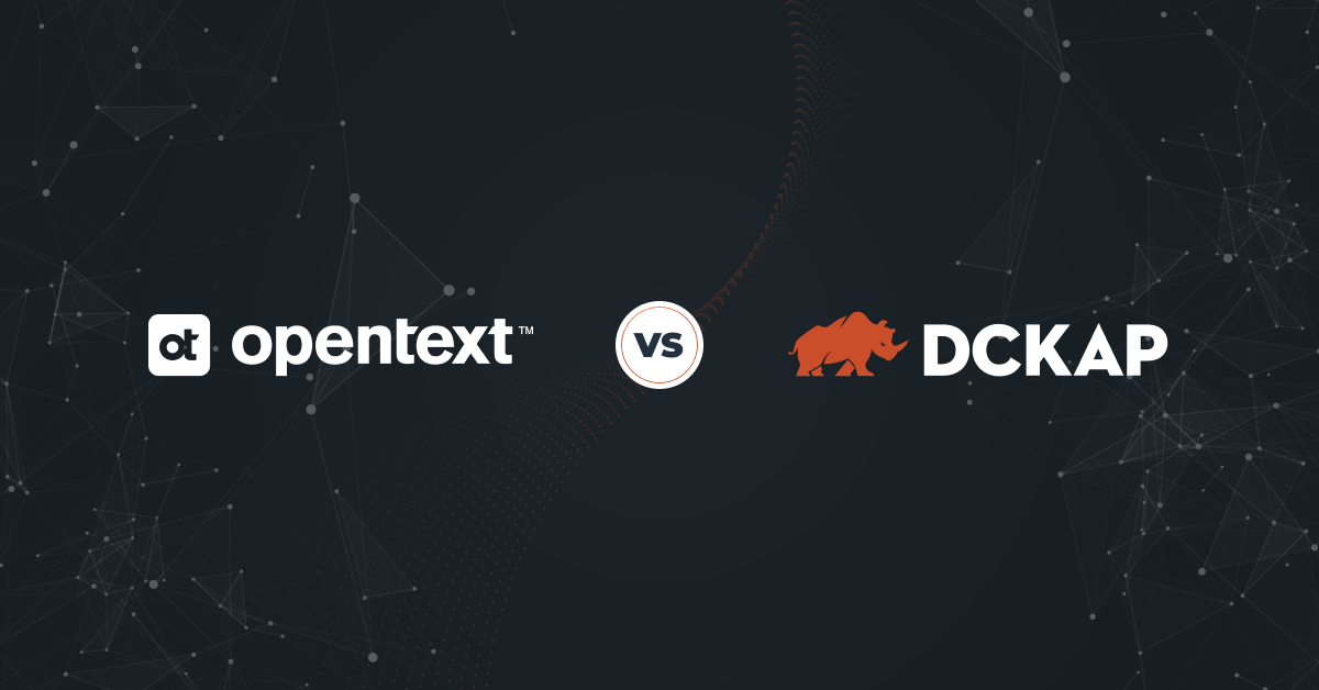 DCKAP Vs. OpenText