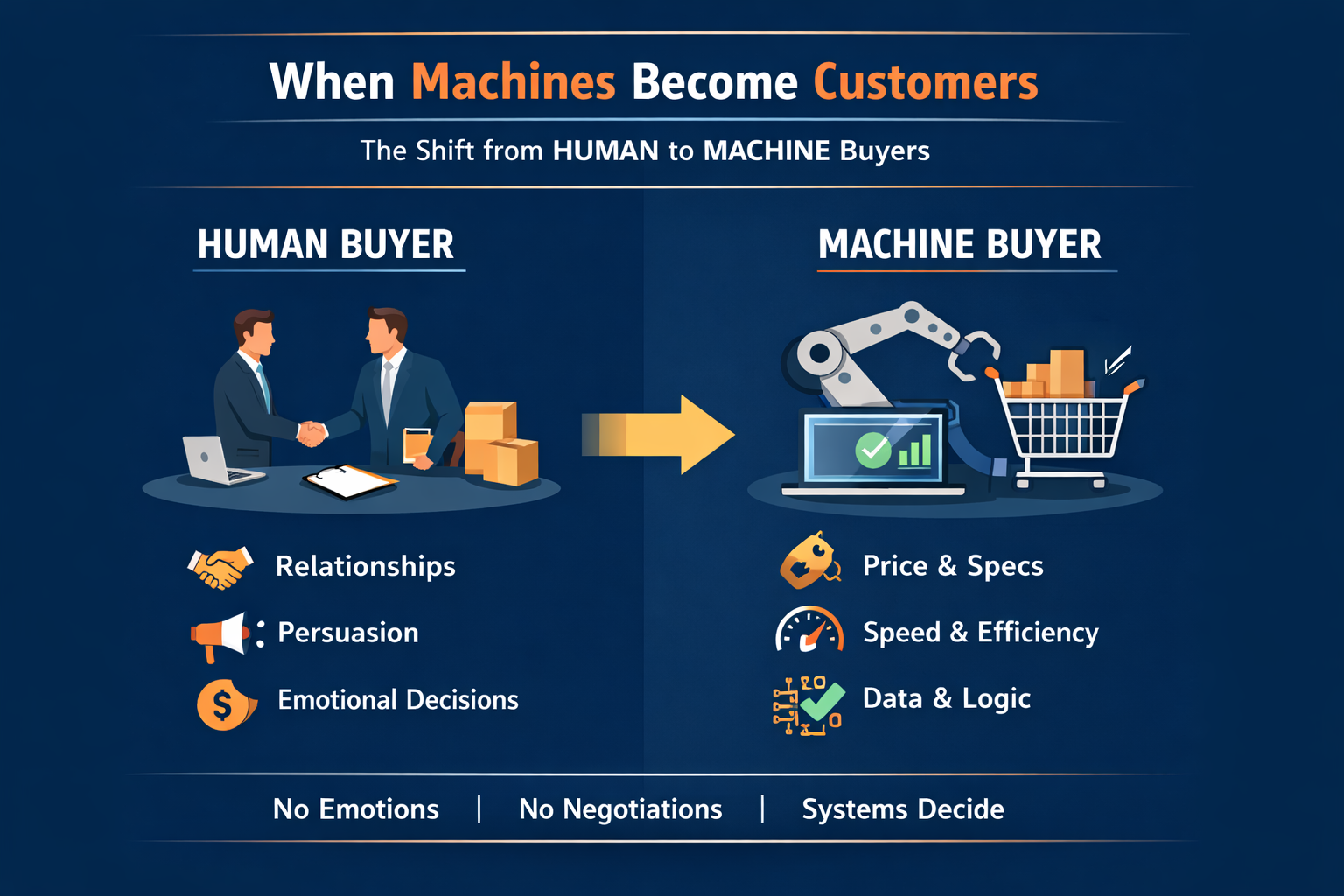 The shift from human to machine buyers